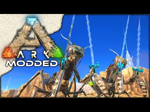 MODDED ARK: Scorched Earth ~ Ep 15 ~ LVL 1200+ SUPER MANTIS!!