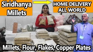 Unpolished Siridhanya Millets Home Delivery | Dr Khadar Vali Millets Buy Online | Siridhanya Millets