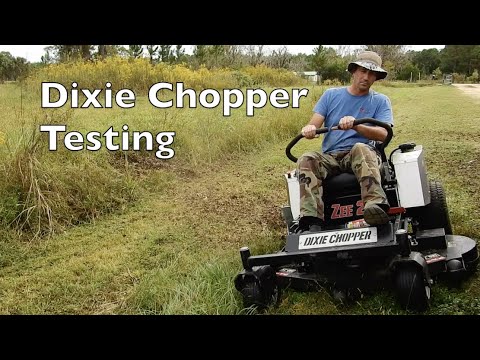 Dixie Chopper Maintenance and Testing