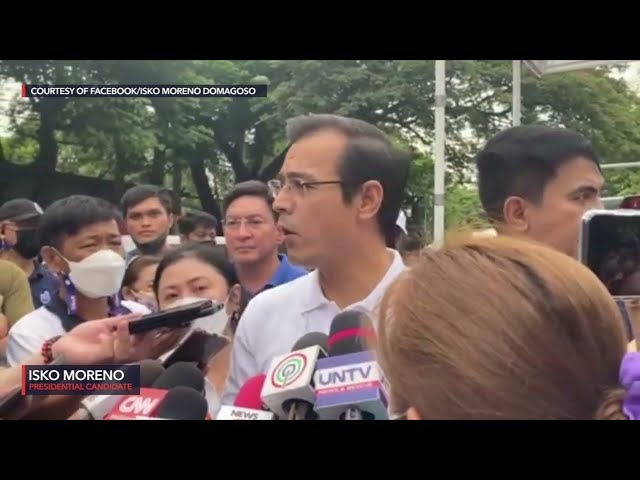 Isko Moreno on volunteer group defection: ‘This separates the men from the boys’