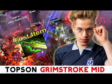 TOPSON- FOUND HIS NEW HERO ON MID! ETHEREAL BLADE FIRST ITEM | DOTA 2 MICRO