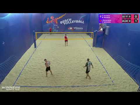 16:20 D. Korobkov / M. Horobets - I. Romanenko / V. Sydorenko 10.08.2022 | Winners Beach Volleyball