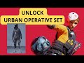How To Unlock The Urban Operative Set In The Finals