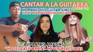 Download lagu ALIPBATA 'HOTEL CALIFORNIA' REACTIONS 💟HE MAKES HIS GUITAR SINGS💟 mp3