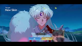 1万点券！王者荣耀 犬夜叉+杀生丸联动皮肤&专属天幕背景全解锁Honor of Kings Inuyasha collab skins + background 10k tokens