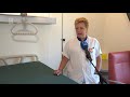 Schoonmaken op de corona-afdeling in het Maasstad Ziekenhuis.