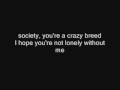 Eddie Vedder - Society (With Lyrics) 