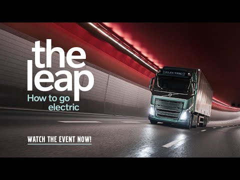 , title : 'Volvo Trucks – The Leap – How to go electric'