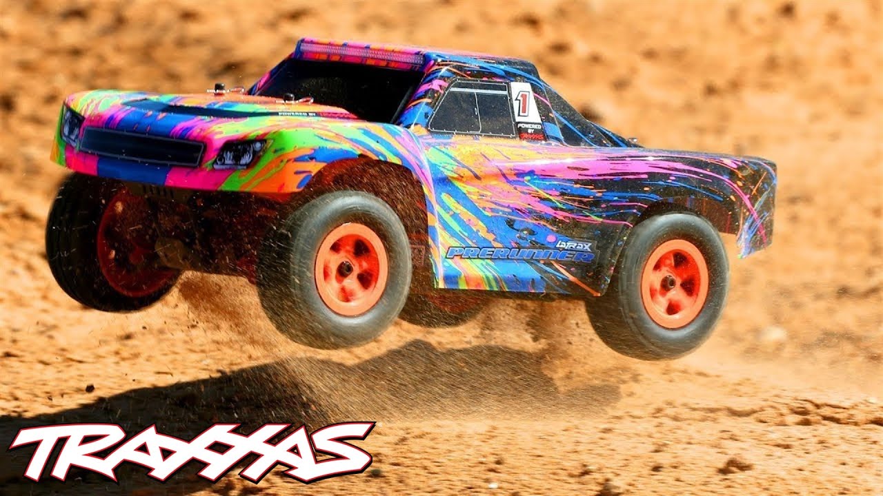 RC auto Traxxas Desert Prerunner 1:18 4WD RTR, modrá