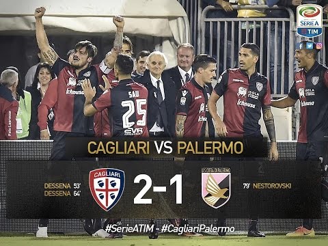 Cagliari-Palermo 2-1 Sintesi SKY HD - Highlights - All Goals