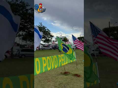 Movimento Acorda Brasil faz manifestação em Cascavel