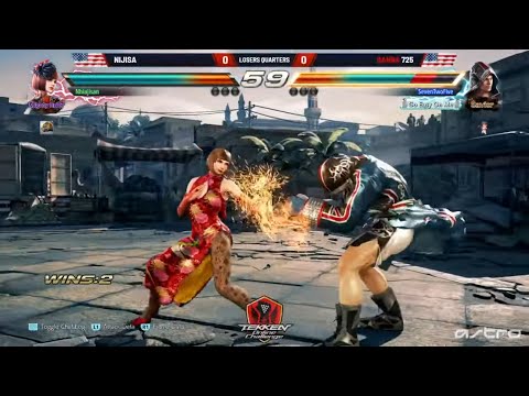 Nijisa (Anna) vs QANBA 725 (Steve) - #T7OnlineChallenge: US West - Losers Quarters