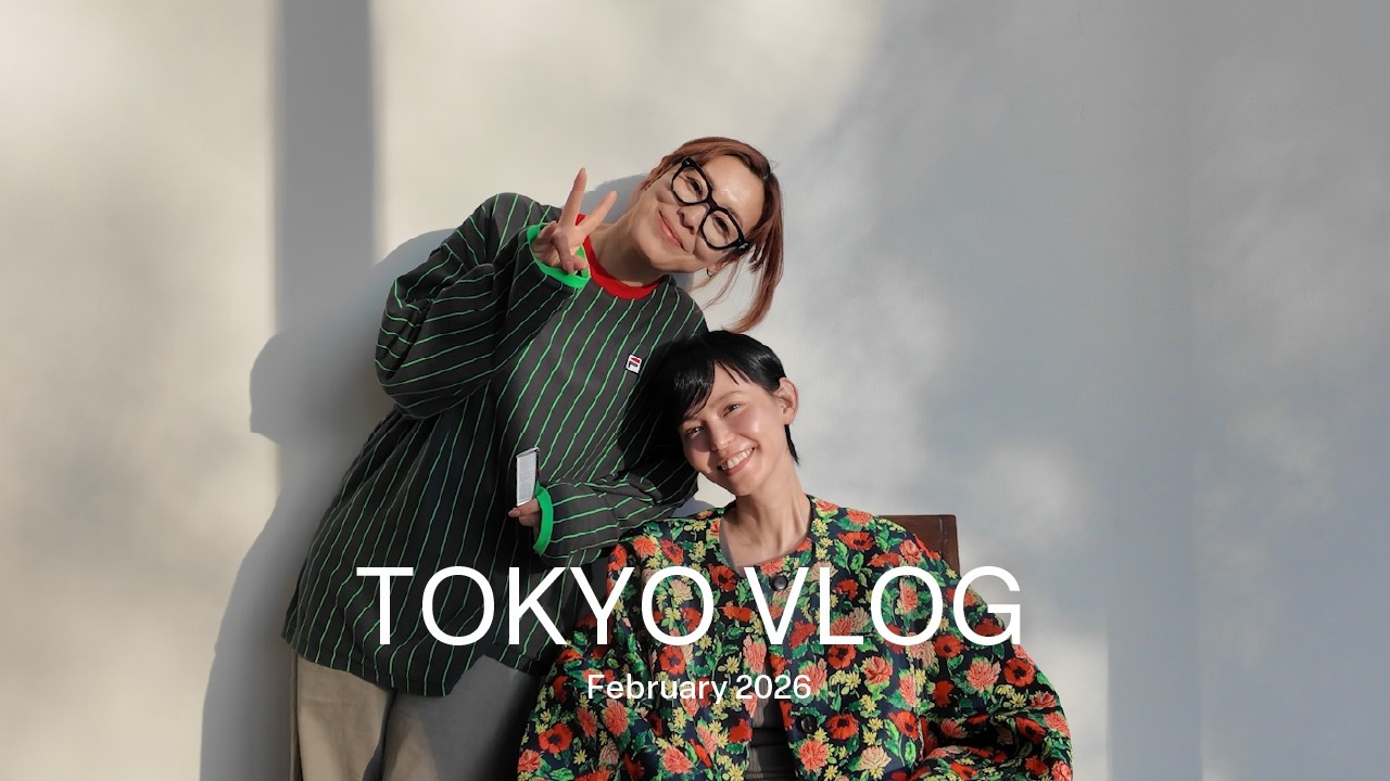 TOKYO VLOG撮影の裏側や美容、ウイッグ、カフェ、写真展