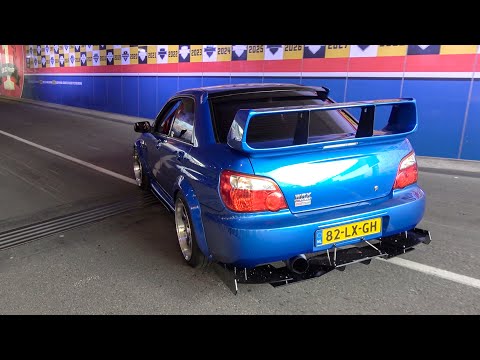 JDM Cars Arriving JapFest in TUNNEL, Anti-Lag - Skylines, S2000, WRX STI, EVO, i30N, 370Z Twin Turbo
