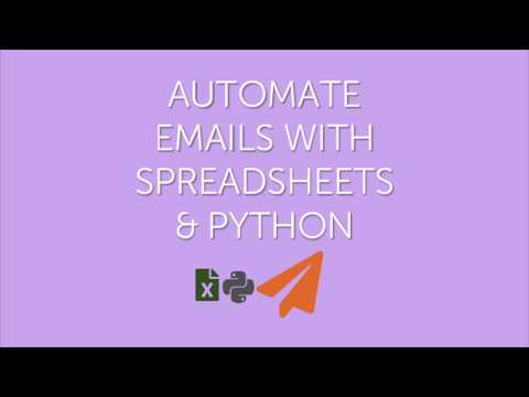 Automate Emails With Spreadsheets Python