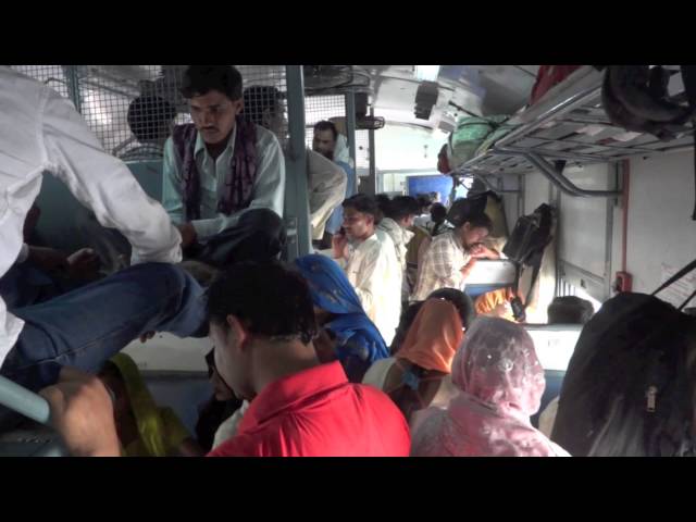 Voyager en train en inde