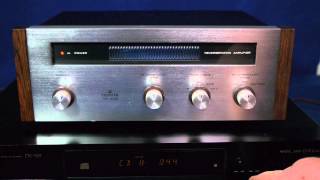 Video thumbnail for PIONEER SR-202 VINTAGE SPRING STEREO REVERB AMP DEMO by HDXProd