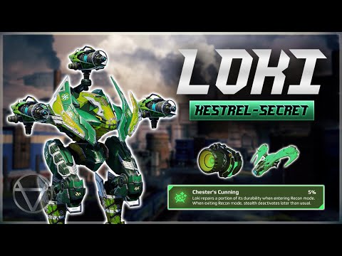 [WR] 🔥 Jumping LOKI w/ Kestrel Gets 187 Km/h – Mk3 Gameplay | War Robots