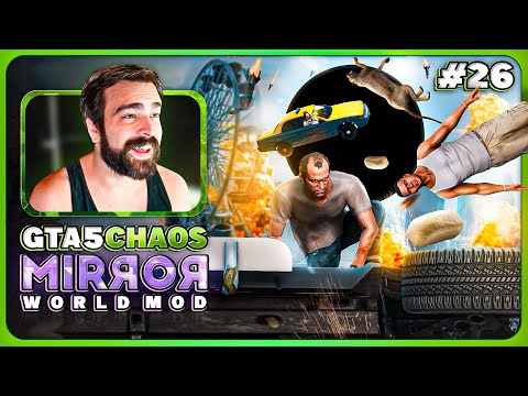 GTA 5 Chaos Mod Challenge: Mirror World & Rainbomizer Madness! Episode 26 - S07E26