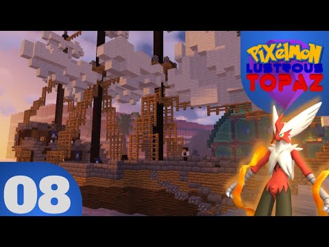 Pixelmon Lustrous Topaz Map Maker Walkthrough #8 - Exploring the Coast!