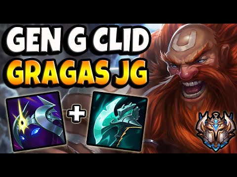 Gragas JUNGLE vs Nidalee [ Gen G Clid ] Patch 11.5 Korea Ranked ✅