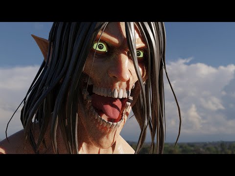 Dr Livesey Walking but it's ATTACK ON TITAN