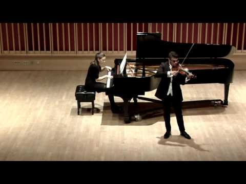 Gabriel Baeza plays 1750 Landolfi - Sibelius: Violin Concerto - First Movement