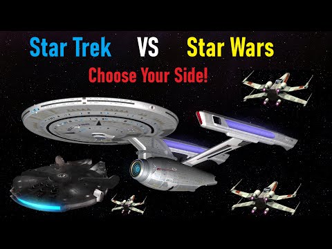 MAJOR Battle Connie Refit Refit to the Rescue? Xwings Millennium Falcon Star Wars VS Star Trek