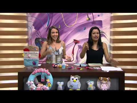 Mulher.com - 02/02/2016 - Porta recados, galinha fofa - Alessa Mendes PT1