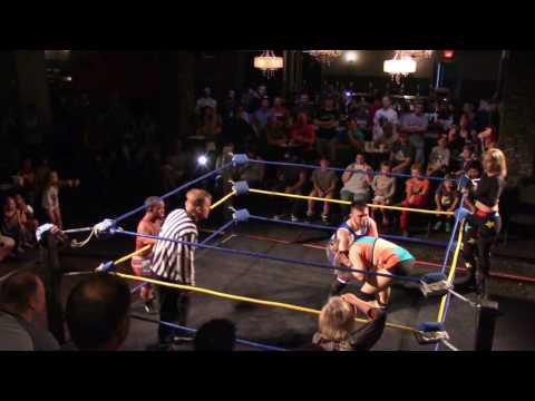 Liiza & Rob the Giant vs Bambi Hall & Ricky Benjamin July 13/16 Saskatoon, Sk.