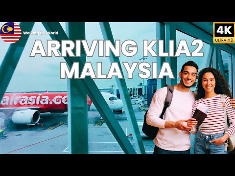 Kuala Lumpur International Airport KLIA2 🇲🇾 - Arrival FULL Walkthrough [4K]