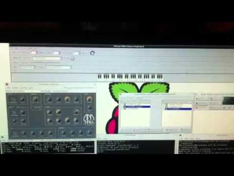 Amsynth on raspberry Pi