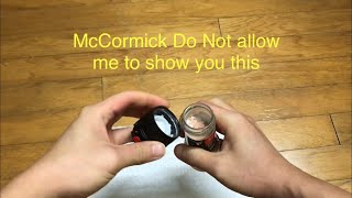 How to refill McCormick Grinder - Very ez even a lady can open