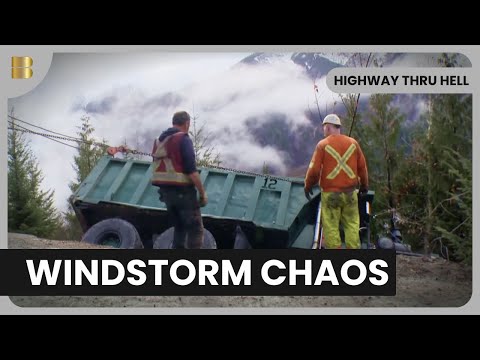 Gale Force Wreck Flip - Highway Thru Hell - S05 EP04 - Reality Drama