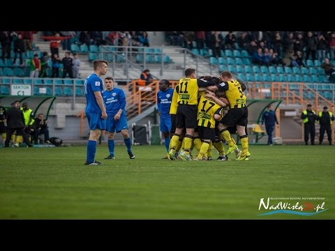SKRÓT: Siarka Tarnobrzeg-Puszcza Niepołomice 3:2 (0:0), 01.05.2015 HD
