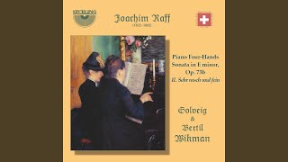 Download lagu Piano Four-Hands Sonata in E Minor, Op. 73b: II. Sehr rasch und fein mp3