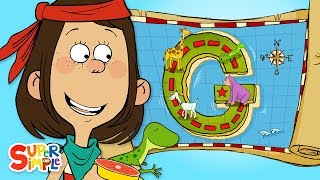 A Grand Adventure on "G" Island | Learn The Alphabet with the ABC Pirates