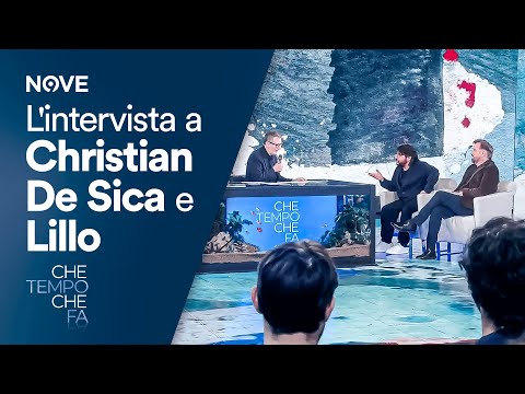 L'intervista a Christian De Sica e Lillo | Che tempo che fa