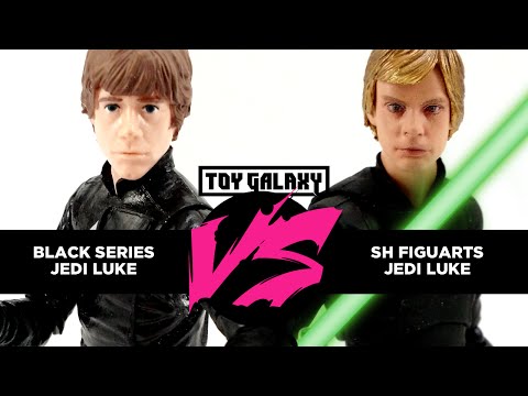 Versus #10 - Star Wars The Black Series Jedi Luke vs. SH Figuarts Jedi Luke Skywalker