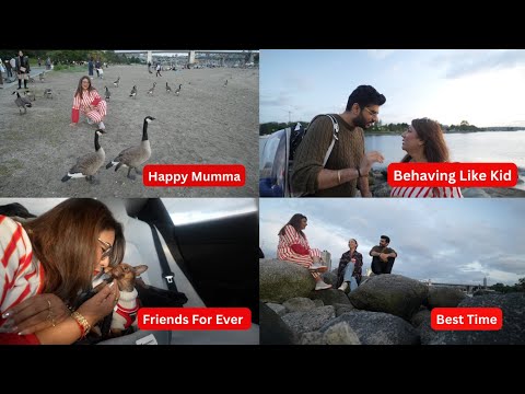 Taking Mumma To A Beach In Vancouver For The First Time || English Bay Beach Vancouver