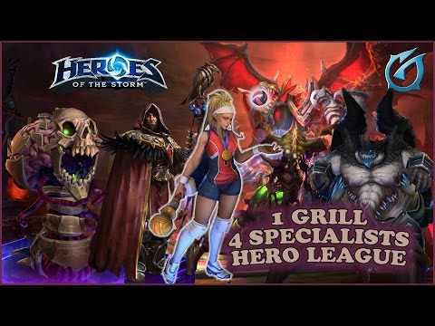 Grubby | Heroes of the Storm | Abathur (4 Specialist Magic) - Hero League - Dragon Shire