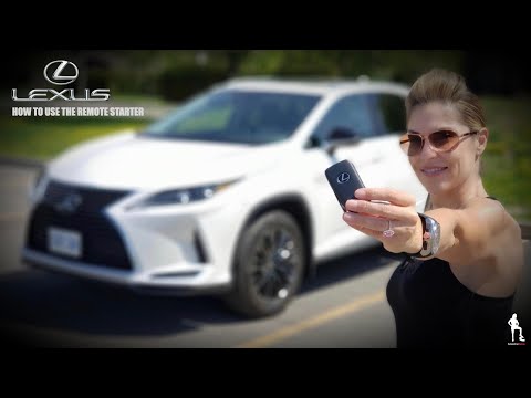 Lexus RX 350 and RX 450h | How to Use the Remote Starter