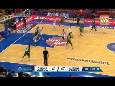Cibona Zagabria - Sidigas Avellino, gli highlights