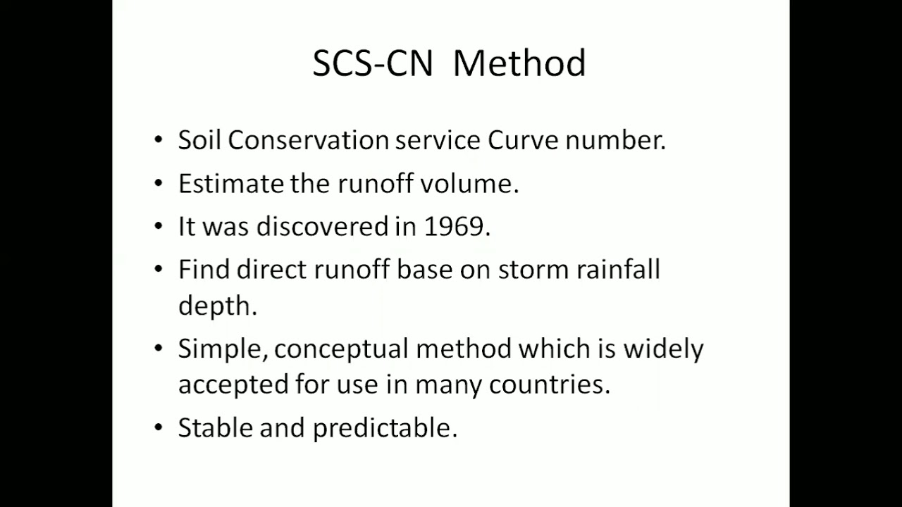 SCS-CN Method (Part-2)