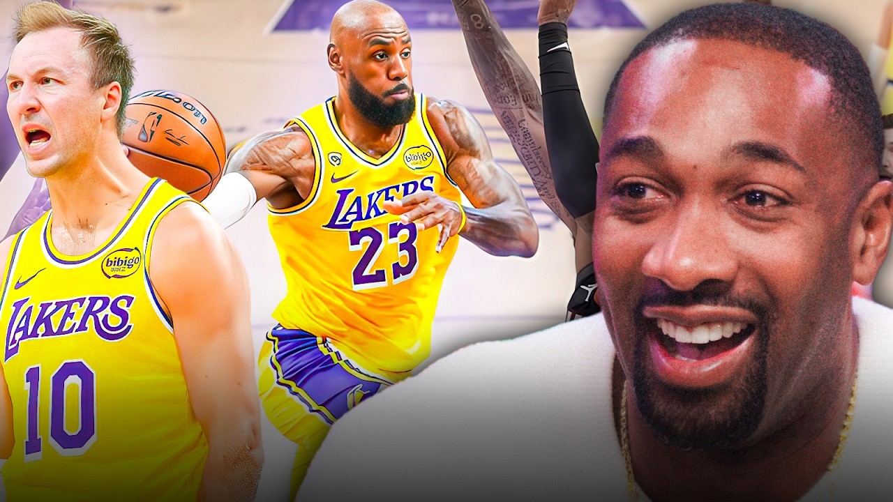 GILBERT ARENAS REACTS TO THE LAKERS DOMINATING THE ROCKETS WITHOUT LUKA