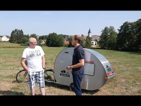 Aluminium-Fahrrad-Wohnwagen – GDA-Interview mit Konstrukteur Jörg Skowronek