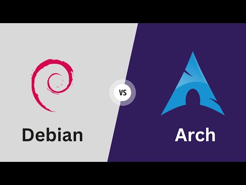 Debian VS Arch Linux : Choosing the Right Linux Distro!