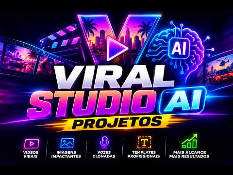 Viral Studio AI Pro em funcionamento