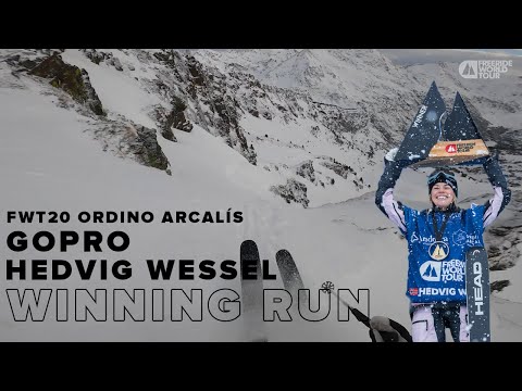 FWT20 Ordino Arcalís Andorra | Hedvig Wessel GoPro Winning Run