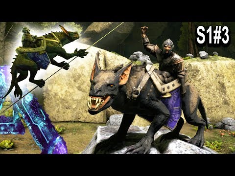 ARK RAVAGER TAMING, ZIPLINE TRICK & NEW GLOW FRIEND!! Ark Survival Evolved Aberration Ep3